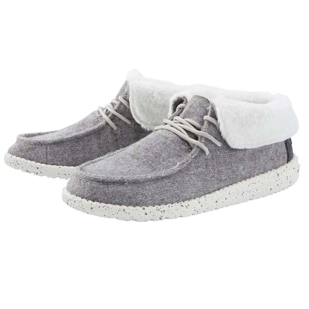 NWOT Hey Dude Britt in Charcoal Women’s Size 9